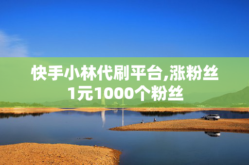 快手小林代刷平台,涨粉丝1元1000个粉丝