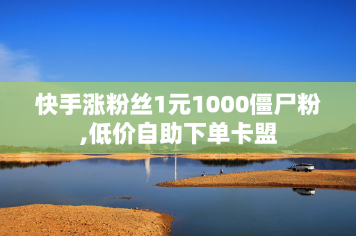 快手涨粉丝1元1000僵尸粉,低价自助下单卡盟