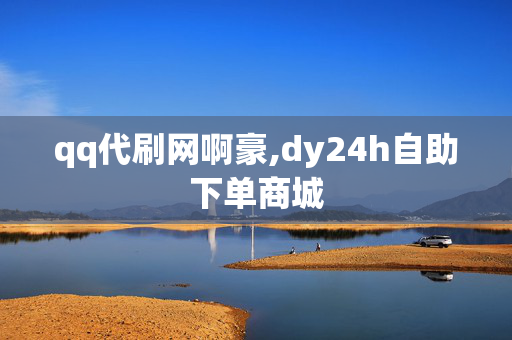 qq代刷网啊豪,dy24h自助下单商城