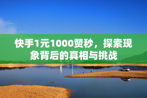 快手1元1000赞秒，探索现象背后的真相与挑战