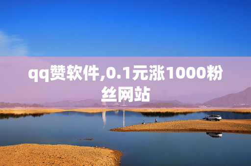 qq赞软件,0.1元涨1000粉丝网站