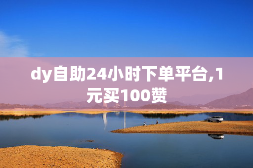 dy自助24小时下单平台,1元买100赞