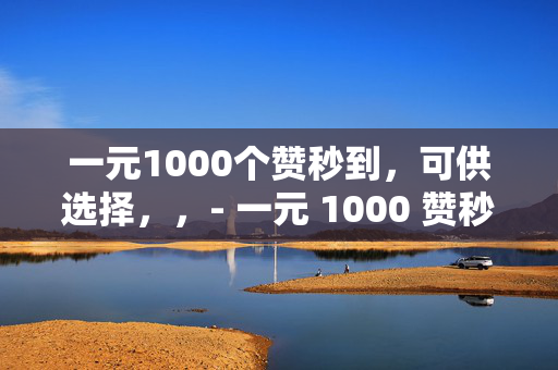 一元1000个赞秒到，可供选择，，- 一元 1000 赞秒到，轻松提升社交影响力