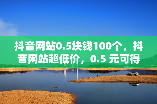 抖音网站0.5块钱100个，抖音网站超低价，0.5 元可得 100 个