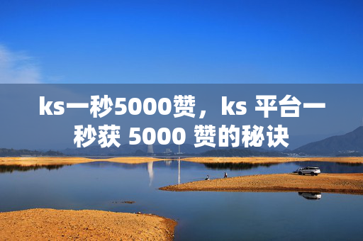 ks一秒5000赞，ks 平台一秒获 5000 赞的秘诀