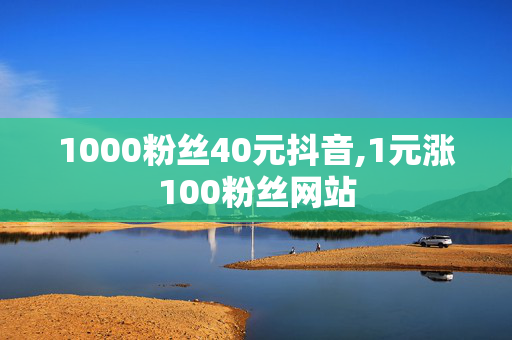 1000粉丝40元抖音,1元涨100粉丝网站