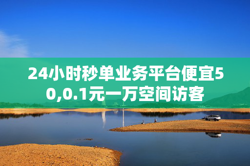 24小时秒单业务平台便宜50,0.1元一万空间访客