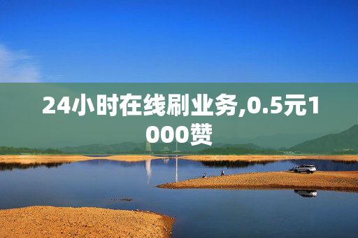 24小时在线刷业务,0.5元1000赞