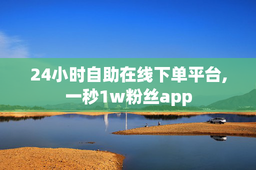 24小时自助在线下单平台,一秒1w粉丝app