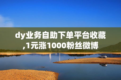 dy业务自助下单平台收藏,1元涨1000粉丝微博