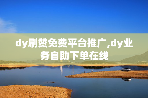 dy刷赞免费平台推广,dy业务自助下单在线