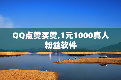 QQ点赞买赞,1元1000真人粉丝软件