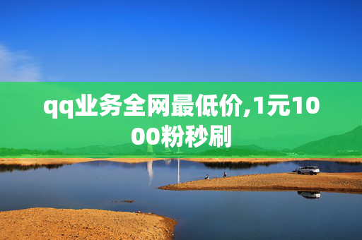 qq业务全网最低价,1元1000粉秒刷