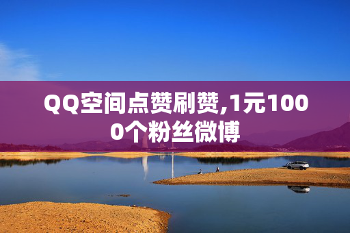 QQ空间点赞刷赞,1元1000个粉丝微博